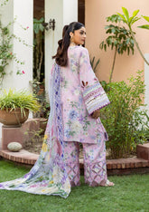 3-PC Unstitched Digital Printed Lawn By Elaf | WISTERIA